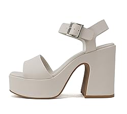 Soda LAUNCH ~ Women Open Toe Ankle Strap Platform