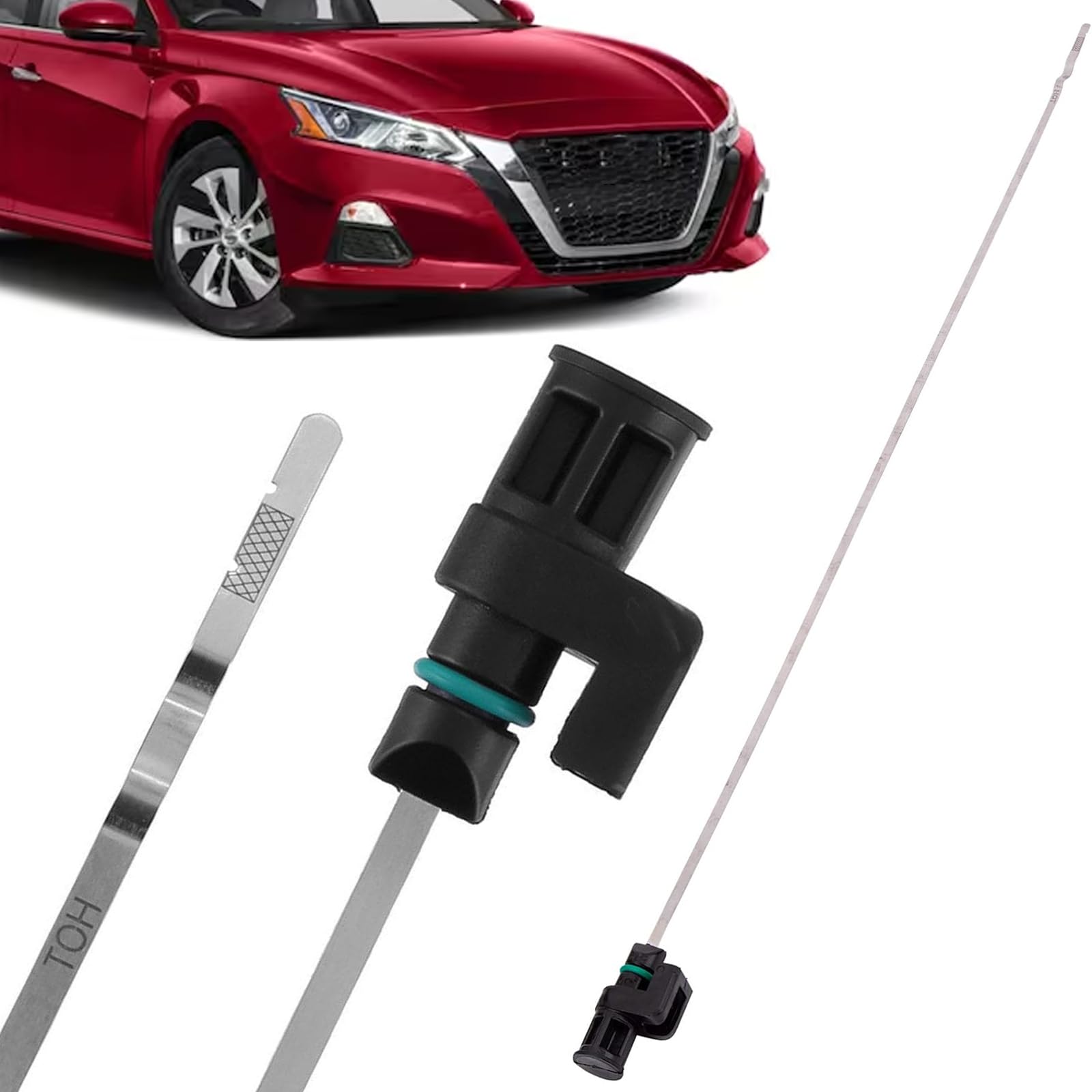 Photo 1 of Covnikyer CVT Transmission Oil Level Dipstick Indicator Gauge Compatible for Nissan Altima 2007-2023 | Rogue 2013-2023 | Maxima Murano 2006-2023 2.5L Replacement Gauge Assy Oil Dipstick 31086-JA00A