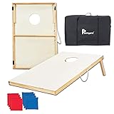 Pointyard 3X2FT Pinewood Cornhole Set, Regulation