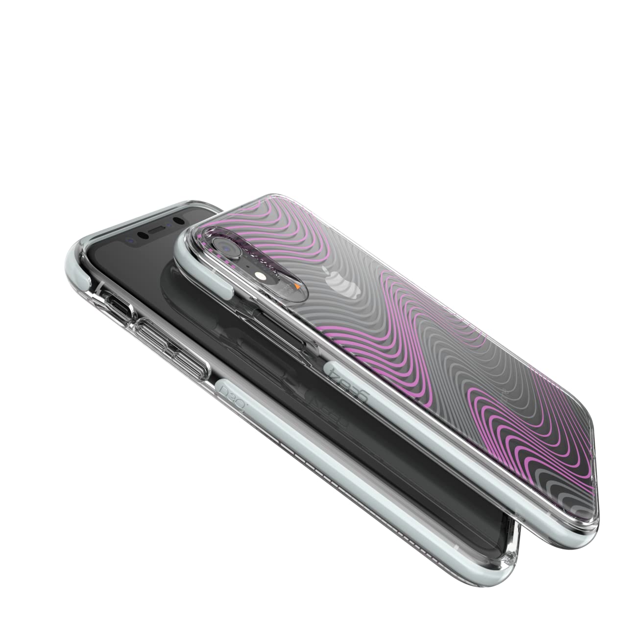 Gear 4 Victoria Designed for iPhone XR Case, Advanced Impact Protection by D3O - Purple Swirl