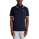Karl Lagerfeld Mens Collared Short Sleeve Karl Graphic Polo