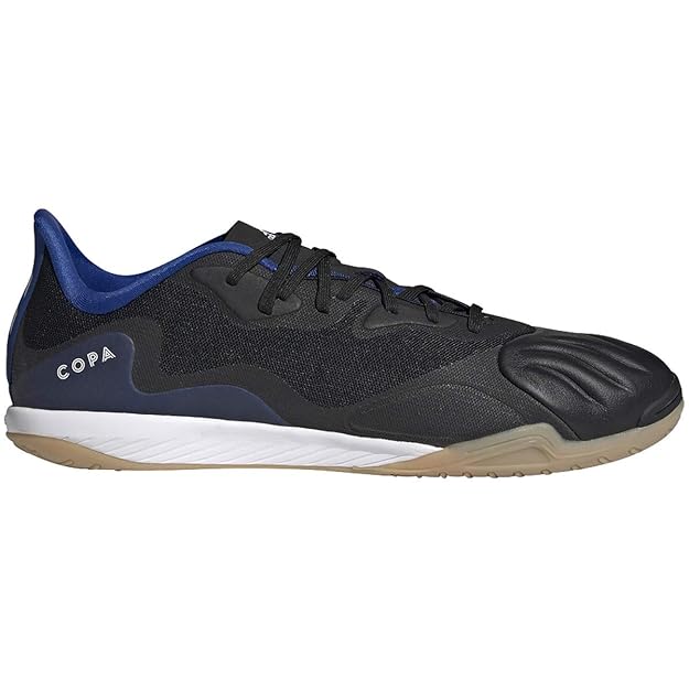 Buy adidas Men's Copa Sense.1 Indoor Sala Soccer Shoe, 9.5 M, Core Black/Cloud White/Royal Blue 