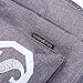Anime Anti-Theft Backpack, Luminous School Bag, Waterproof Laptop Backpack with USB Charging Port, Unisex 15.6 Inch College Daypack, Grey