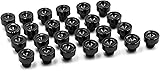 RTrhinoTuning 100pcs Wheel Rim Lip Rivets Nuts of