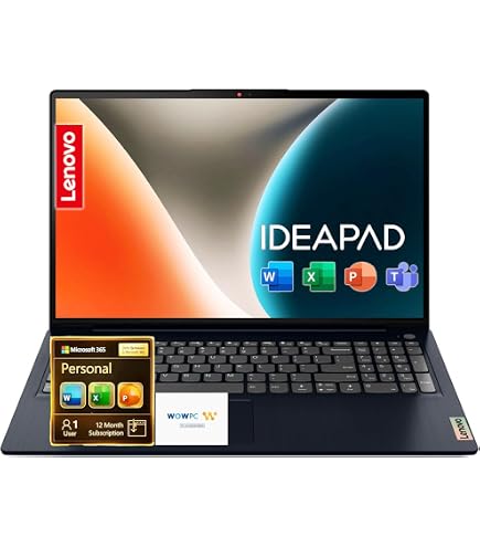 Amazon.com: Lenovo IdeaPad Slim 3 15ABR8 2025 Business Laptop 15.6