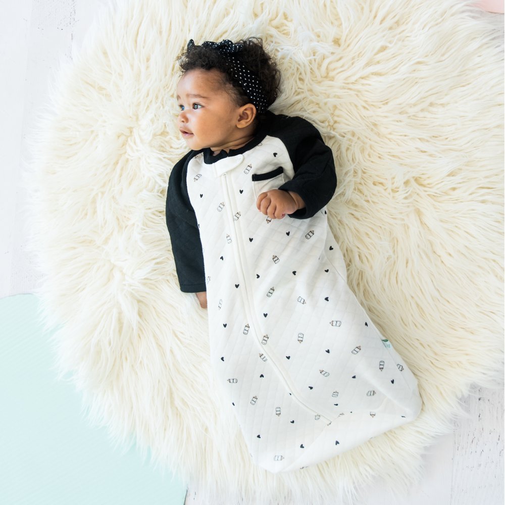 sleep sack with sleeves