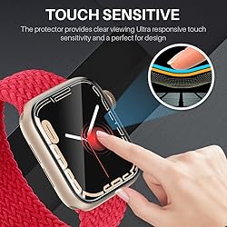 LϟK 8 pack TPU Screen Protector for Apple Watch