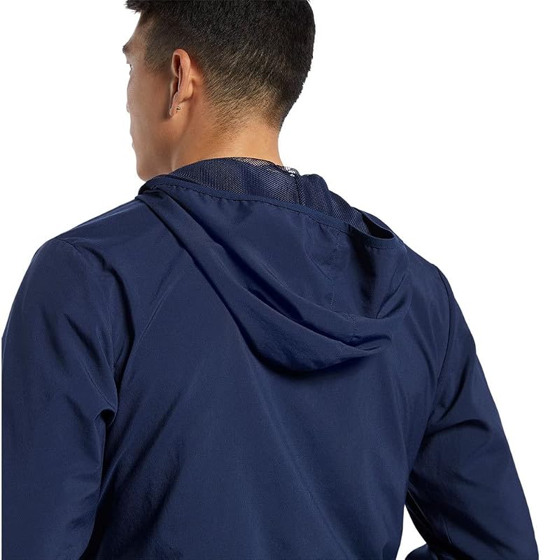 ID Train Woven Jacke Giacca da uomo, Blu (Vecnav), L