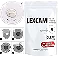 Lexcam Adhesive Patches Pre-Cut for Dexcom G7, Stelo – Pack of 30 – Waterproof, Transparent Overpatches for Continuous Glucose Monitoring, Sensor is NOT Included.