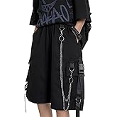 XKBHYD Women's Summer High Waist Cargo Shorts with Pockets Hiking Lightweight Quick Dry Short Pants