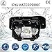 LED Headlamp Flashlight with Red Led Light - Head Lamps for Adults - Brightest Headlight Lamp Camping Hiking Running Fishing Hunting - Waterproof Headlamps - Best Work Head Lamp with Free Batteries