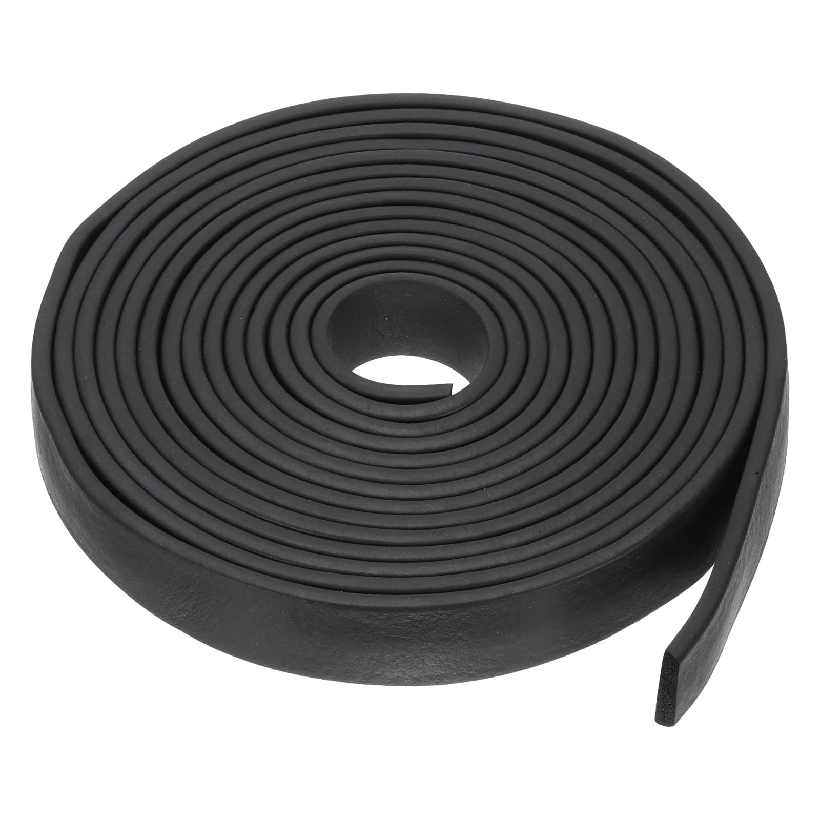 PATIKIL 16.4Ft Foam Rubber Strips, 25x5mm EPDM Rubber Soundproof Foam Seal Strip Sealing Foam Tape for DIY Gasket Sealing Door Window Insulation, Black