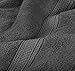 Utopia Towels Cotton Hand Towels, 4 Pack Towels, 700 GSM (Grey)