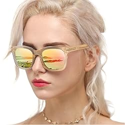 Myiaur Polarized Sunglasses for Women, Trendy Big