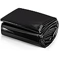 Yarlung 10x13 Feet Pond Liner, 20 Mil Fish Pond Mat Black HDPE Pond Liner for Waterfall, Garden Fountains, Water Features