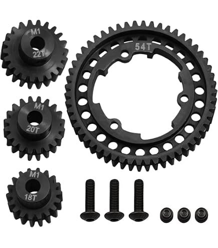 Hot Racing Steel Mod 1 Steel Spur Gear for Traxxas E Revo 2.0/X-Maxx/XO-1 (46T) [HRAERVT46M01