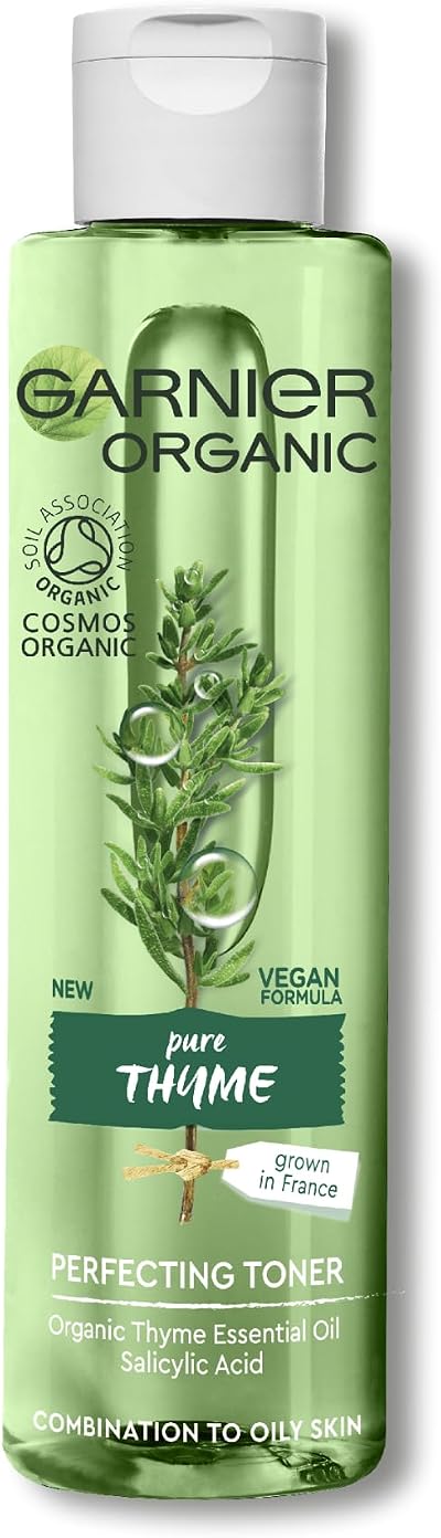 Garnier Organic Thyme Purifying Toner 150 ml for Combination & Oily Skin