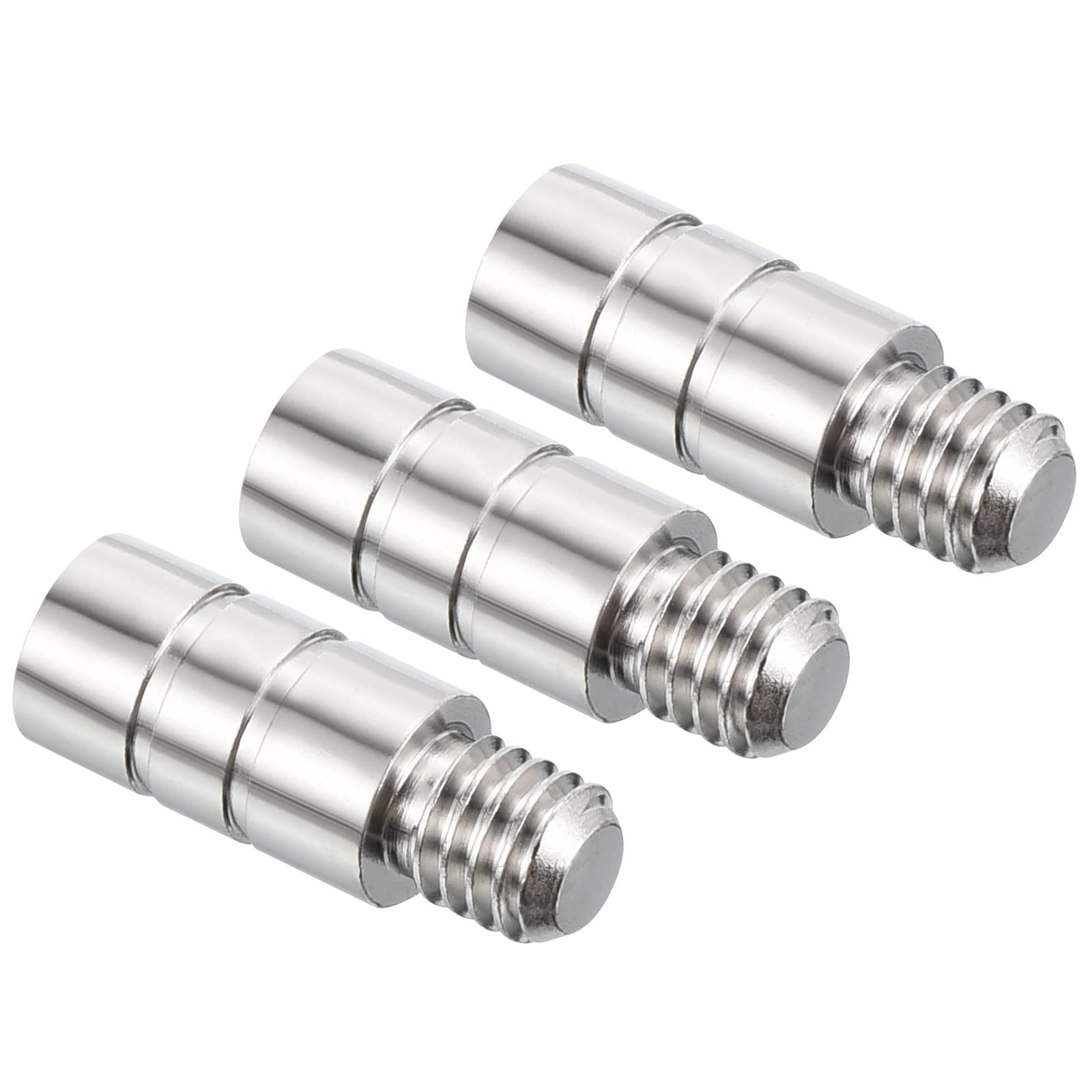 PATIKIL 2g Copper Dart Weight Add Accentuator 3 Pcs 16mm Length 2BA Thread Darts Weight Adjuster Dart Accessories Silver