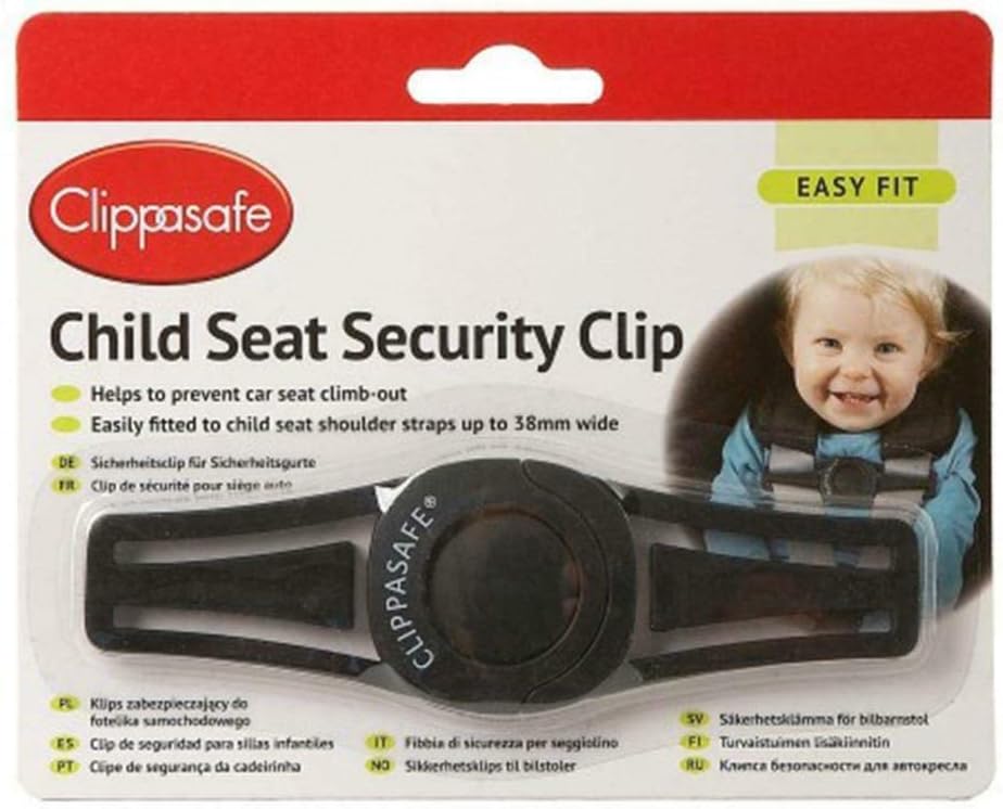 Hoolaroo Clippasafe Car Seat Security Clip Seat Belt Escape Prevent Toddler