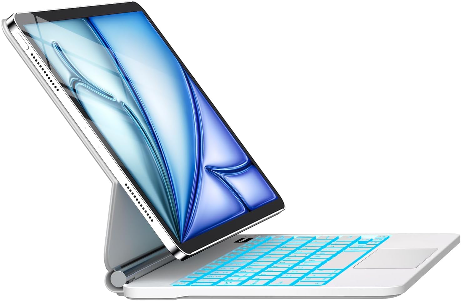 Photo 1 of Keyboard Case for iPad Air 13 inch (M3 2025/M2, 2024),iPad Pro 12.9 inch (3/4/5/6th Gen)?Magic-Style Magnetic – Floating Cantilever Stand – Backlit Keyboard Case with Multi-Touch Trackpad