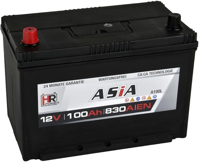Batteria Per Auto Polo Positivo A Sinistra
