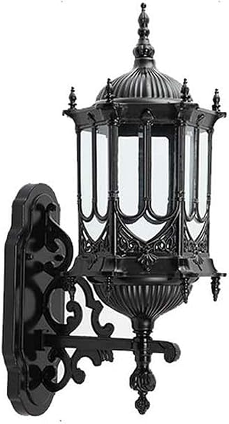 RUXMY Außenwandleuchte, Europäischer Balkon Wandleuchte Außen