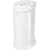 Ubbi Steel Diaper Pail, White
