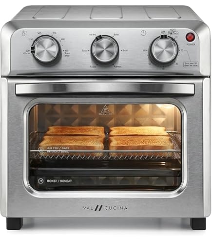 Amazon.com: Cuisinart TOA-28 Compact Airfryer Toaster Oven, 1800
