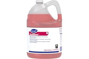 Diversey 94355110 Breakdown Odor Eliminator, Eliminates Odors & Stains on Hard Surfaces & Carpet, Cherry Almond Scent, Ready-to-Use, 1-Gallon