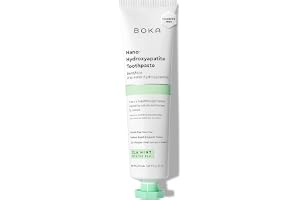 Boka Fluoride Free Toothpaste, Nano Hydroxyapatite Toothpaste, Appropriate for Sensitive Teeth - for Adult Oral Care - Ela Mint Flavor, 4 Fl Oz 1Pk