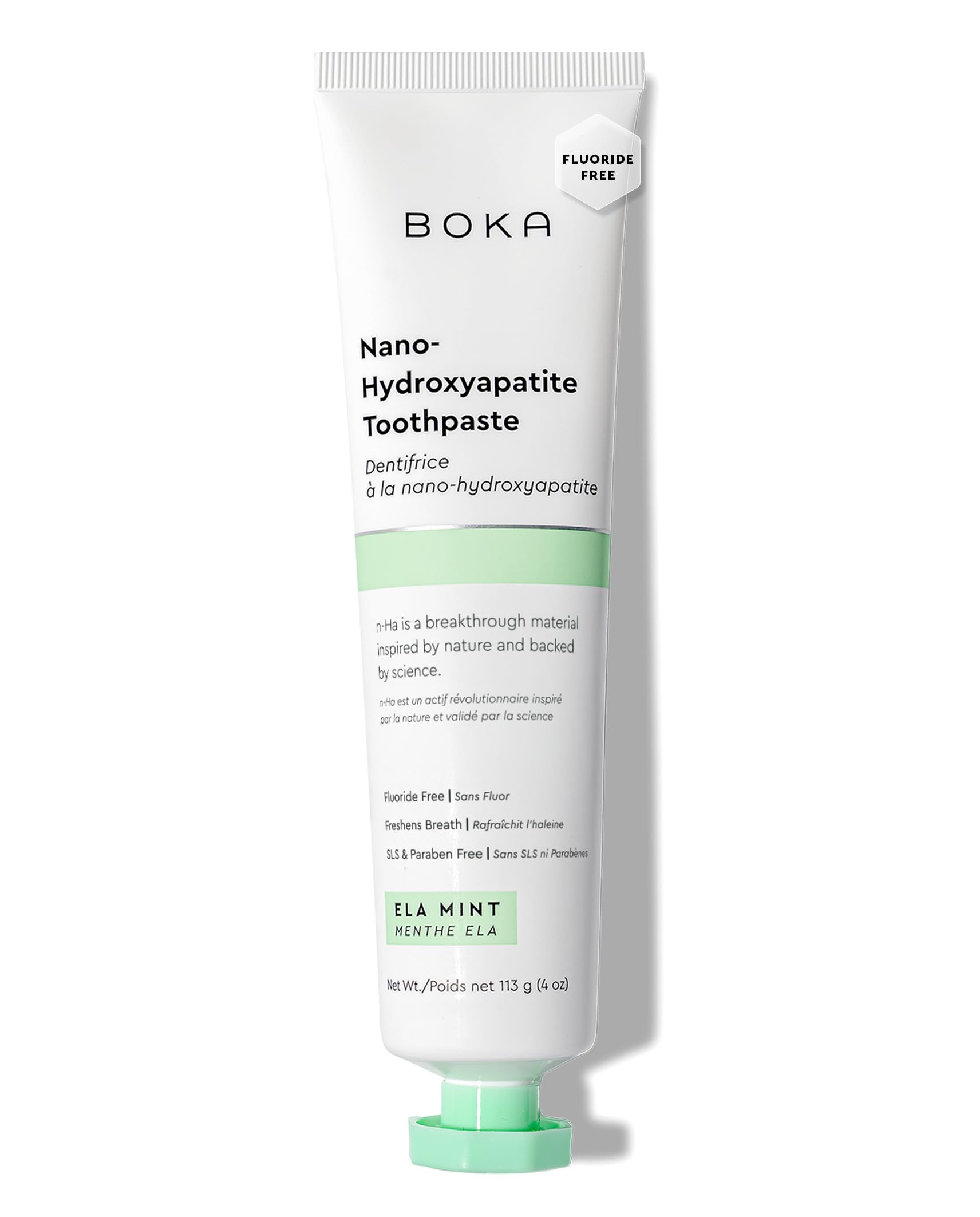 Boka Toothpaste - Fluoride Free Toothpaste, Nano Hydroxyapatite Toothpaste