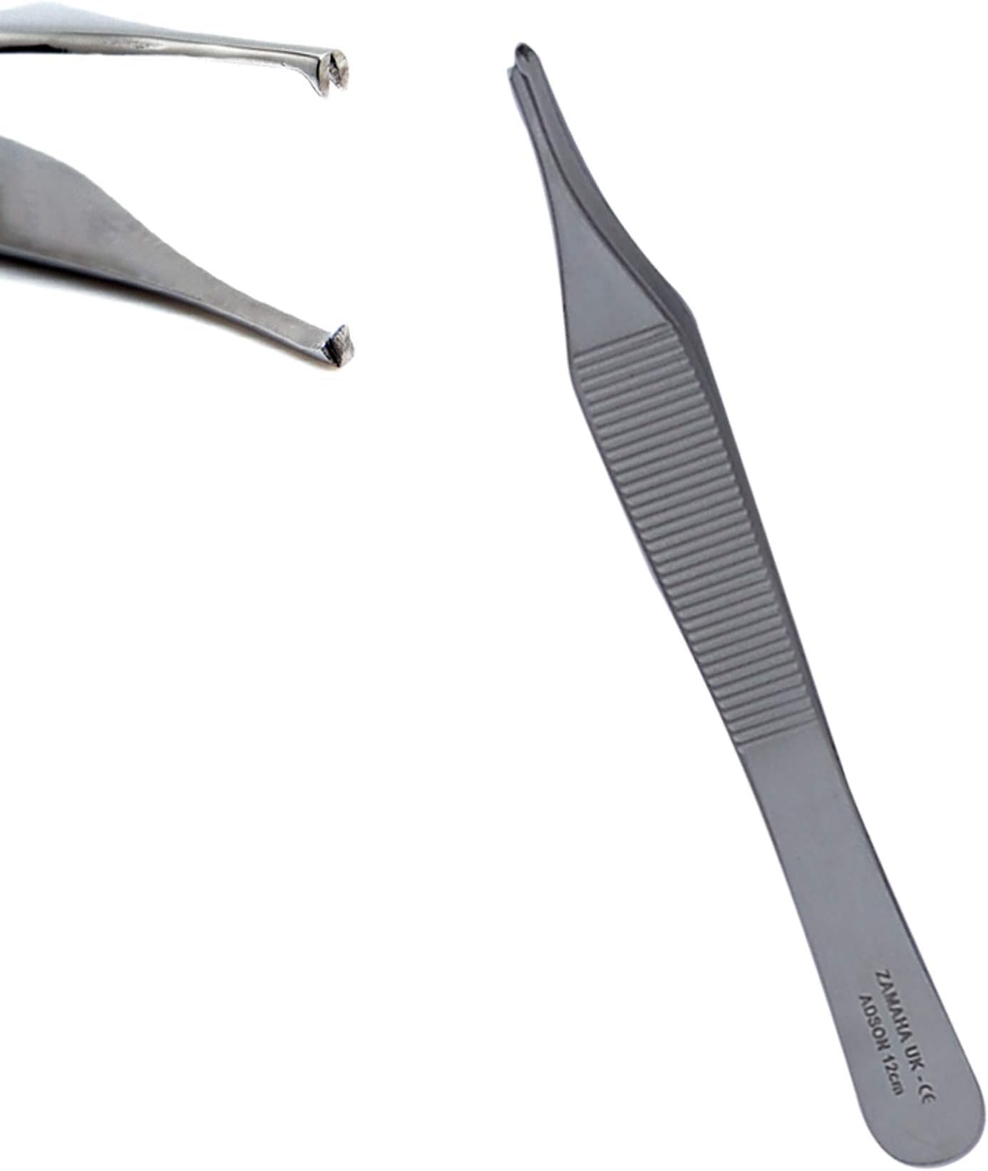 Adson Dissecting Forceps 1/2 Teeth Dental Instrument Adson Kocher Forceps CE
