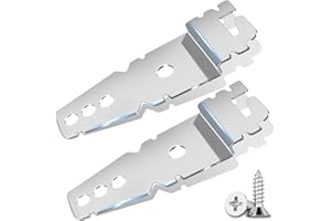 SINBOYA Undercounter Dishwasher Mounting Bracket Clips - Compatible with Whirlpool Kenmore KitchenAid Maytag Dishwasher, Upper Mounting Bracket Kit with Screws Replace 8269145 WP8269145 WP8269145VP - 2 Pack