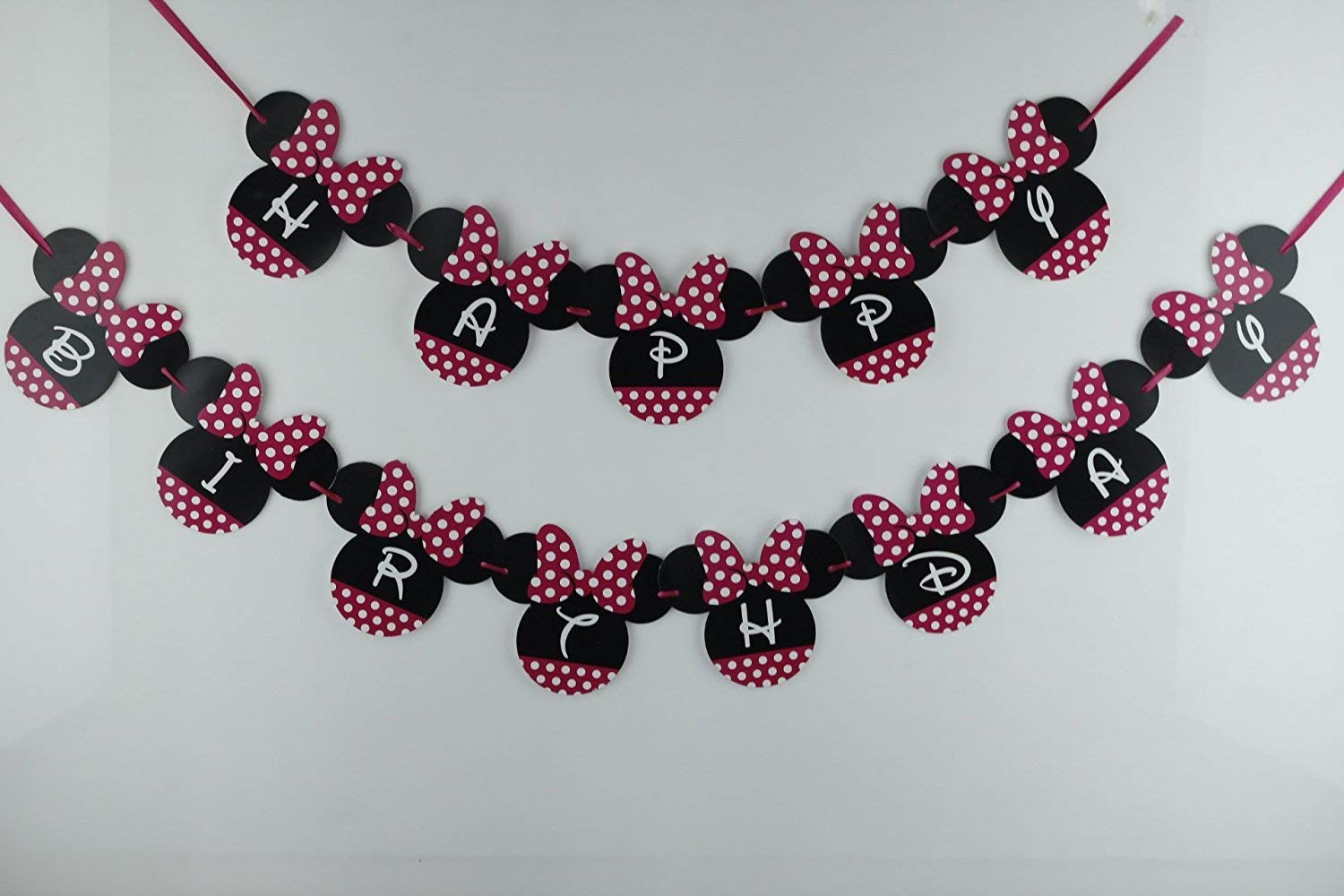 Minnie Mouse Banner Birthday Minnie Mouse Decorations For