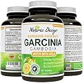 85% HCA Garcinia Cambogia Extract Capsules - Effective Weight Loss Supplement - Highest Concentration Available - Natures Design