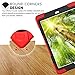 ZenRich 6th/5th Generation Case, 9.7 inch Case 2018/2017 with Rotatable Kickstand,Hand Strap and Shoulder Strap zenrich Heavy Duty Shockproof Case for A1822/A1823/A1893/A1954, Red