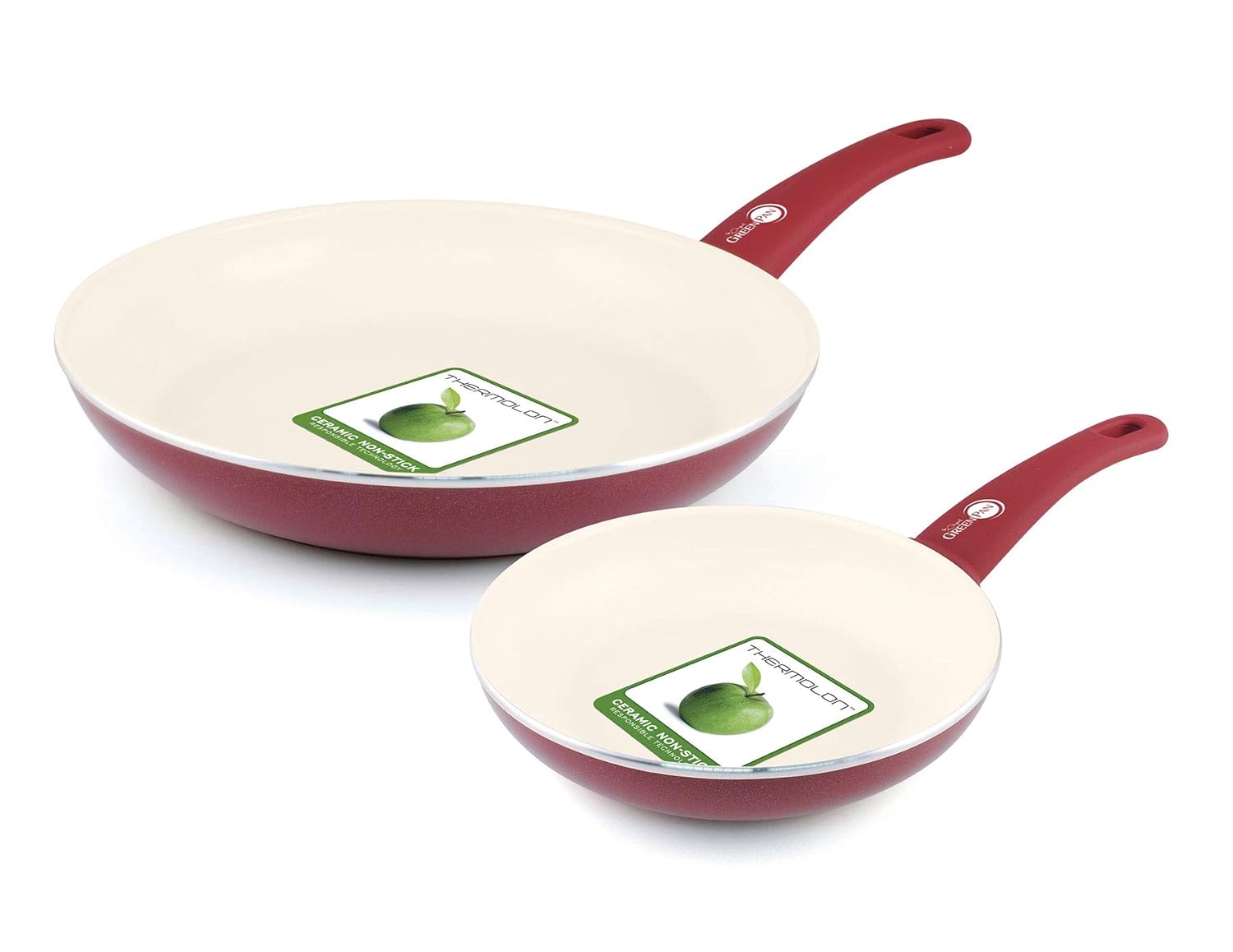 Buy Green Pan Induction Base Ceramic Fry Pan, Black Online at Low