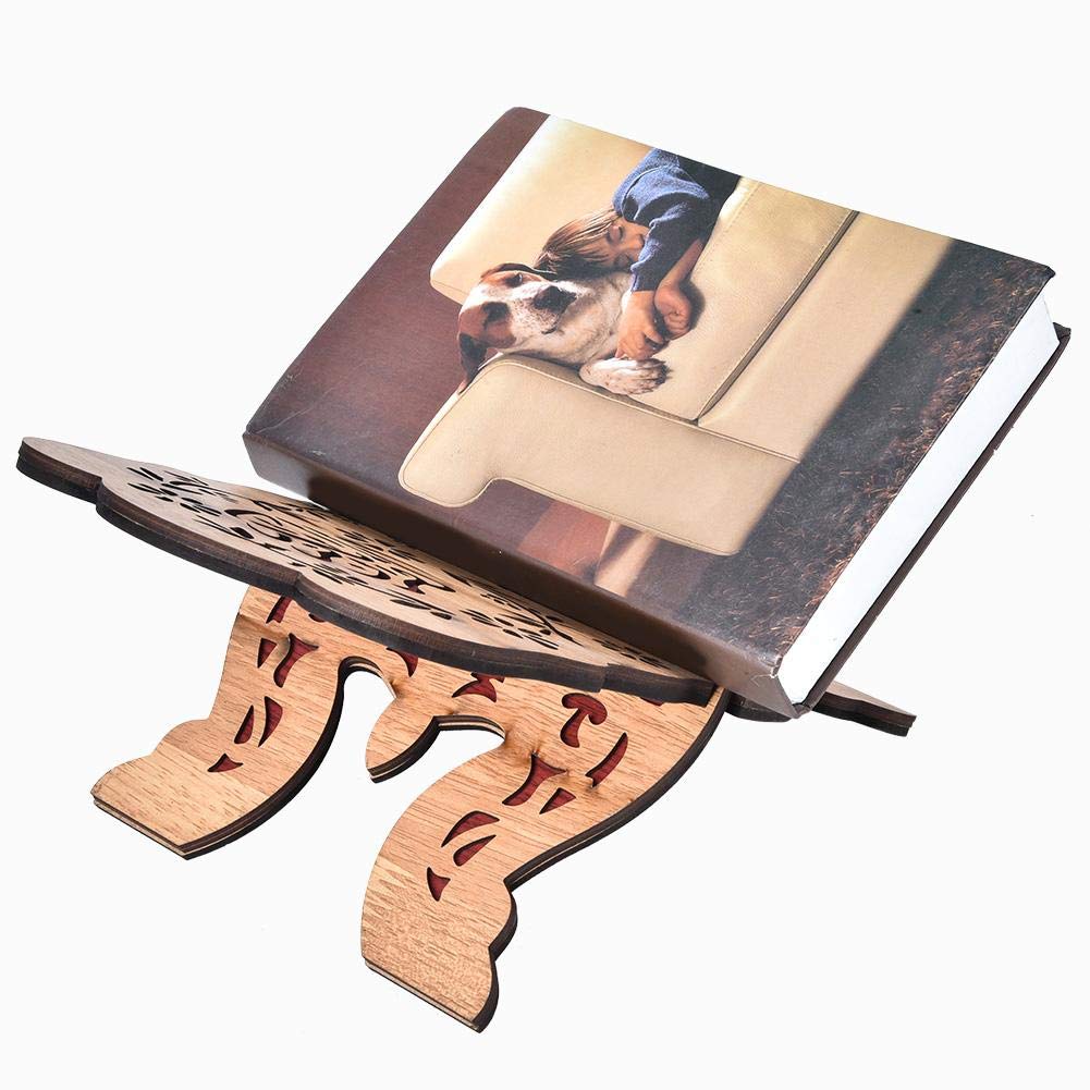 29.2cm Book Stand Holder Kuran Quran Koran Holy Book Stand HolderQuran Stand Bible Holder for Islamic Books and Bible Reading Home Decoration Muslim Religious Supplies