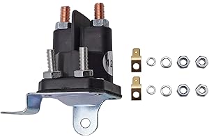 AIB2C Lawn Tractor Starter Solenoid MIU10981 for John Deere X300 X304 X320 X360