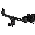 CURT 13077 Class 3 Trailer Hitch, 2-Inch Receiver, Fits Select BMW X5, X6, GLOSS BLACK POWDER COAT