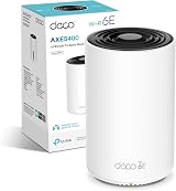 TP-Link Deco XE75 WiFi 6E Mesh System AXE5400Mbps Whole Home WiFi 2900sqft 200