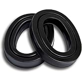 Soft Gel Ear Pads for 3M WorkTunes Series,Compatible with Peltor Sport RangeGuard TAC100 300 500 Shooting Range Earmuffs,Gel Ear Cushion,Hearing Protection Replacement Gel Ear Cups