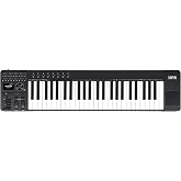 NUX NTK-49 MIDI Keyboard Controller, 9 Faders，8 Control Knobs, Built-In Mouse Control Pad， Multiple Creative Performance Tools，Seamless Integration