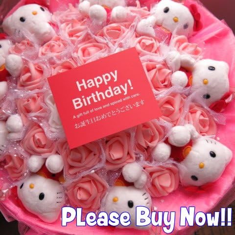 Amazon 誕生日プレゼント 花束 キティ シルクフラワー 可愛い造花 枯れない花束 どこから見てもキティ キティ キティ 花束 花束 オンライン通販 Amazon 誕生日プレゼント 花束 キティ シルクフラワー 可愛い造花 枯れない花束 どこから見てもキティ キティ キティ 花束 花束 オンライン通販