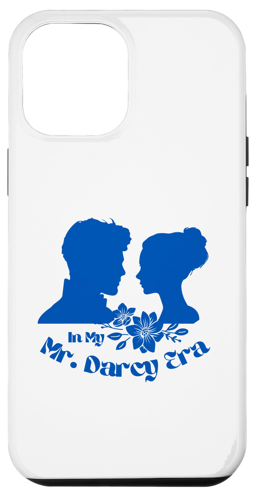 iPhone 15 Plus In My Mr. Darcy Era Gentleman Lady Flowers Case