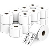 Anylabel Compatible 2-1/8" x 2-3/4" Direct Thermal Labels Replacement for DYMO 30258 Barcodes Address Postage, Compatible with Rollo, DYMO 4XL & Zebra Desktop Printers (16 Rolls, 400 Labels/Roll)