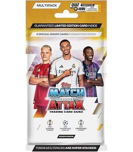 Amazon.com: Topps India Match Attax Champions League 2019-20 Edition Cards,  Bonanza Pack : Sports & Outdoors
