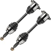 Detroit Axle - 4WD Front CV Axle Shafts for Chevy GMC Silverado Sierra Suburban Yukon XL 1500 Tahoe Avalanche Cadillac Escala