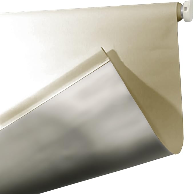 title=casa pura Tenda a Rullo Oscurante e Termica Riflettente | Facile Installazione |