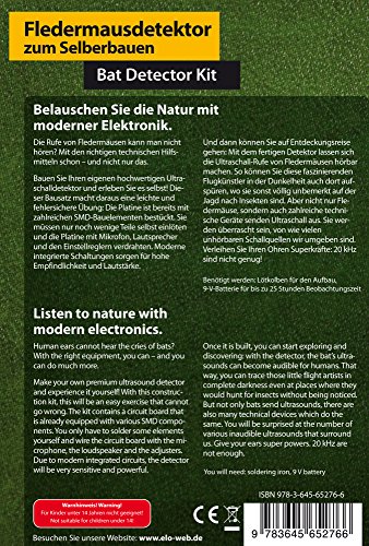 Franzis Make your own Bat Detector Kit & Manual
